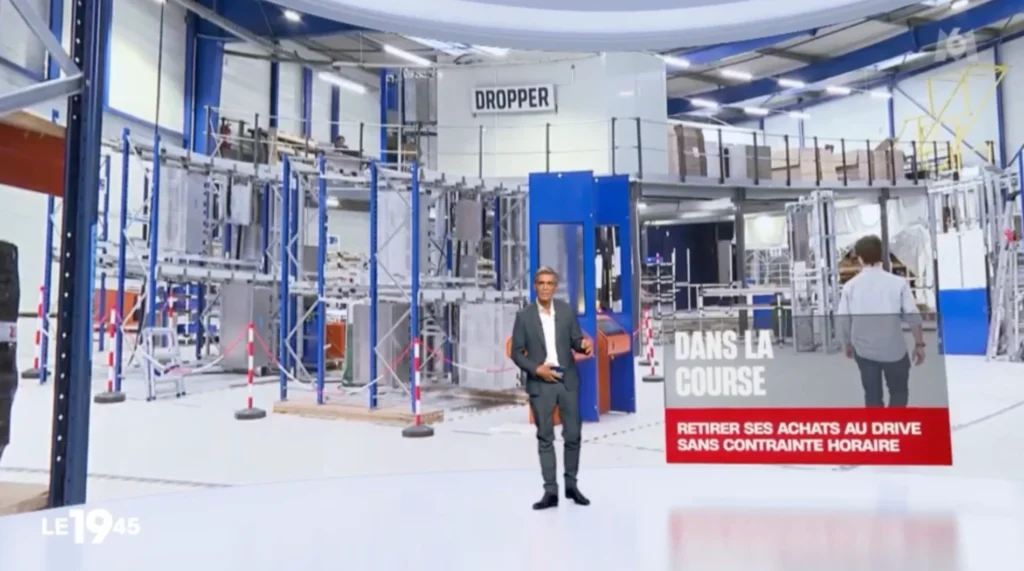 Ouidrop vu sur M6